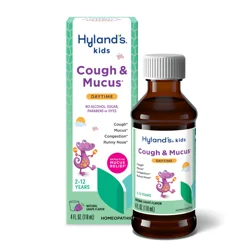 Hyland's Naturals Kids Daytime Natural Grape Flavor Cough & Mucus 4 fl oz