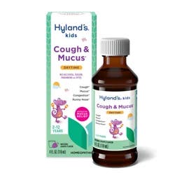 Hyland's Naturals Kids Daytime Natural Grape Flavor Cough & Mucus 4 fl oz