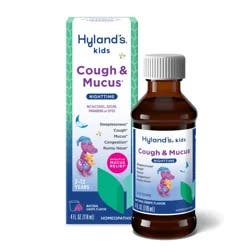Hyland's Naturals Kids Nighttime Natural Grape Flavor Cough & Mucus 4 fl oz
