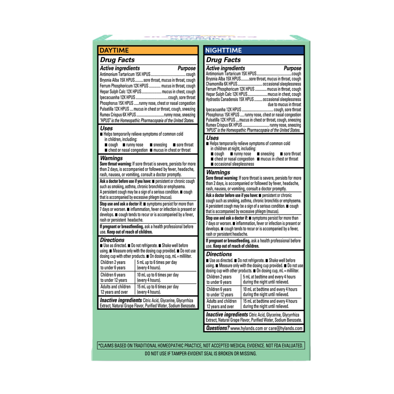 slide 2 of 7, Hyland's Naturals Kids Natural Grape Flavor Mucus + Cold Relief Combo Pack 2 - 4 fl oz Bottles, 2 ct