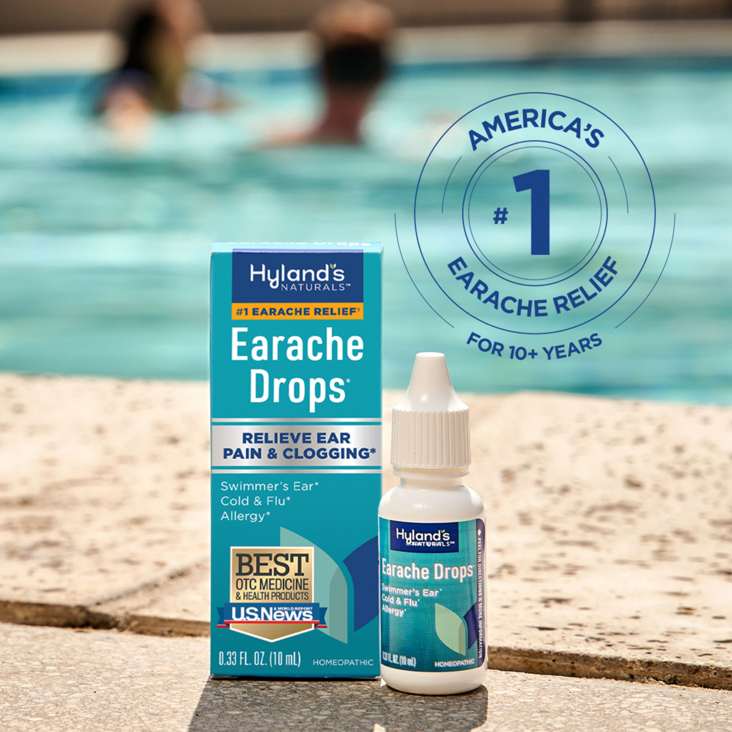 slide 3 of 8, Hyland's Naturals Earache Drops 0.33 fl oz, 0.33 fl oz
