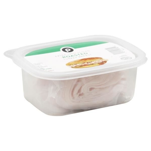 slide 1 of 1, Publix Extra Thin Sliced Roasted Turkey Breast, 9 oz