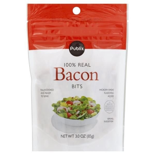 slide 1 of 1, Publix Bacon Bits, 3 oz