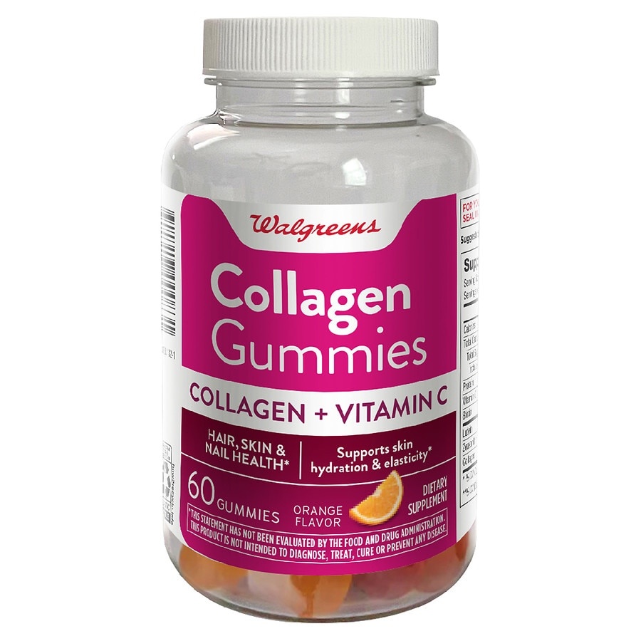 slide 1 of 1, Walgreens Collagen Gummies, 60 ct