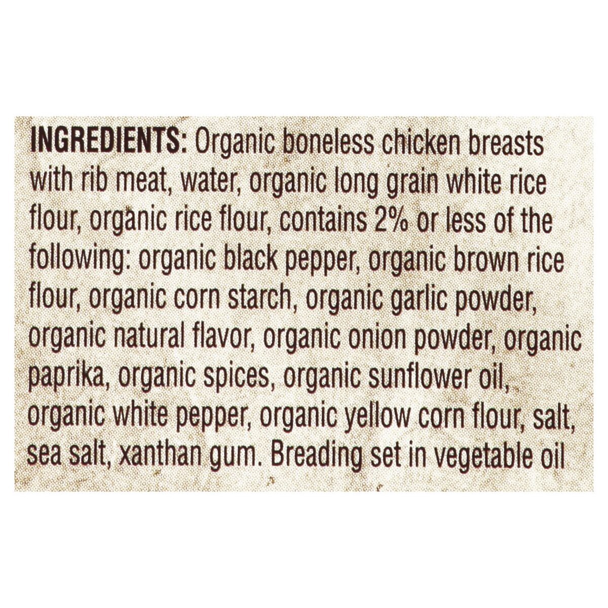slide 2 of 5, Nature Raised Farms Organic Gluten Free Chicken Breast Nuggets, 8 oz