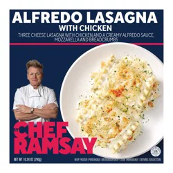 By Chef Ramsay 25g Protein Alfredo Lasagna with Chicken