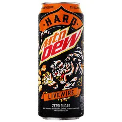 Mountain Dew Hard Mountain Dew Livewire, 5% ABV - 24 fl oz