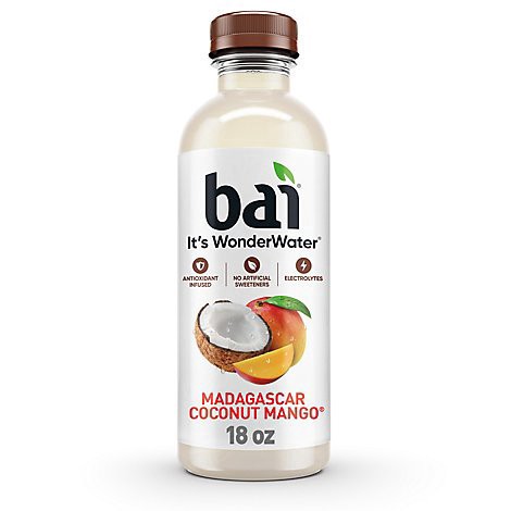 slide 1 of 1, Bai Madagascar Coconut Mango - 18 fl oz, 18 fl oz