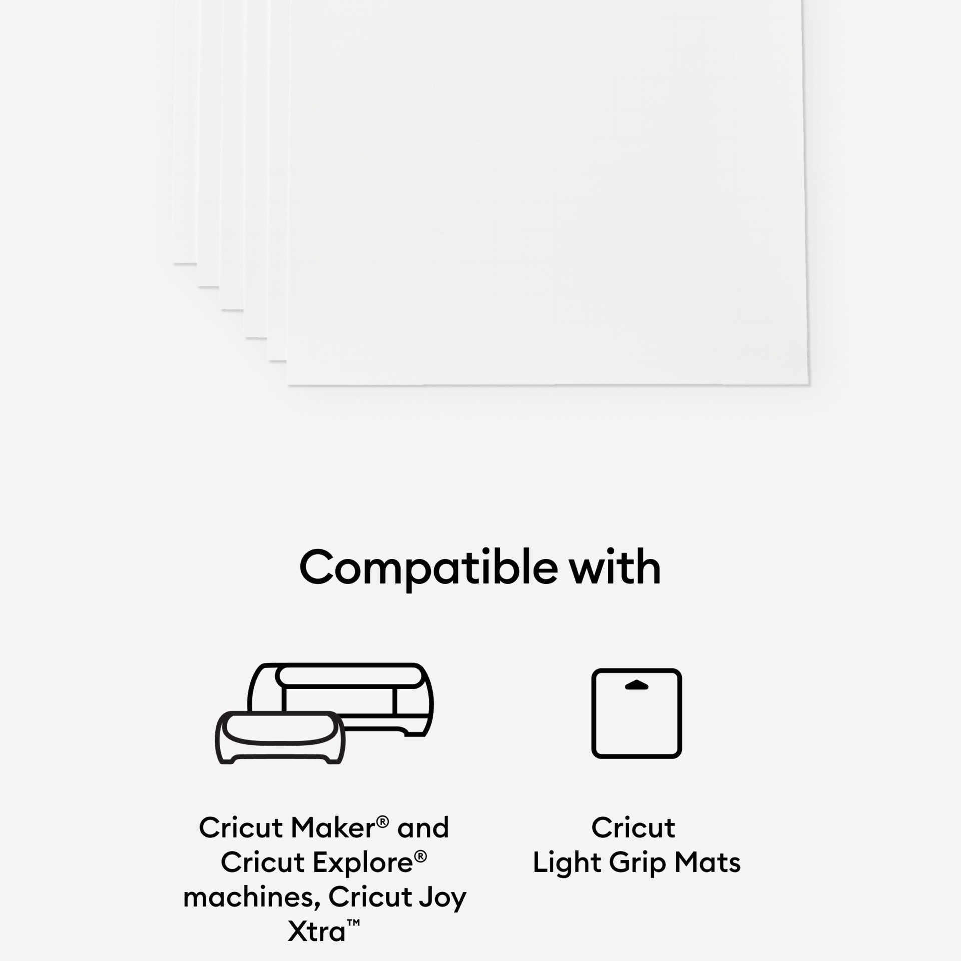 slide 3 of 7, Cricut Clear Us Letter Printable Vinyl, 12ct., 12 ct