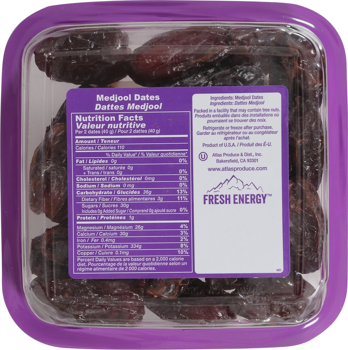 slide 7 of 9, Caramel Naturel Fresh Energy Medjool Dates 12 oz, 16 oz