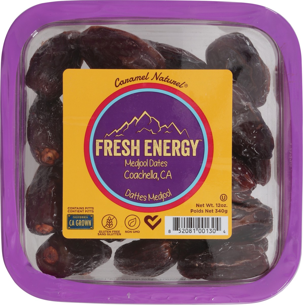 slide 8 of 9, Caramel Naturel Fresh Energy Medjool Dates 12 oz, 16 oz
