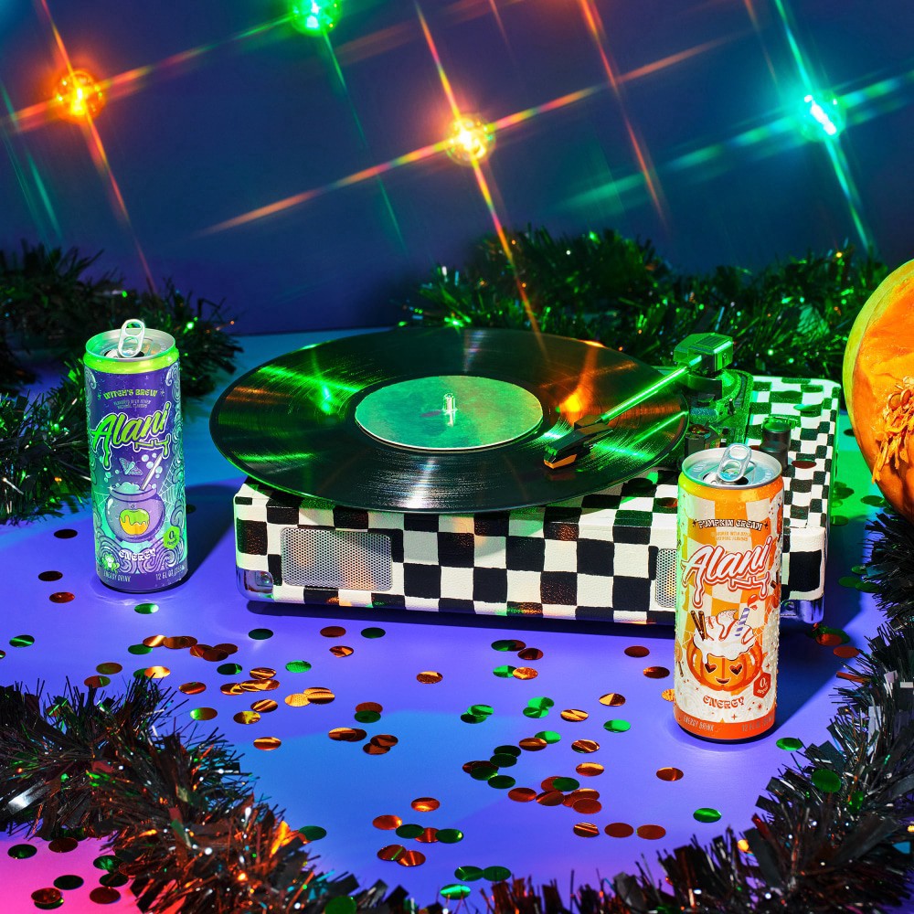 slide 5 of 6, Alani Nu Pumpkin Cream/Witchs Brew Variety 12Pk, 12 oz