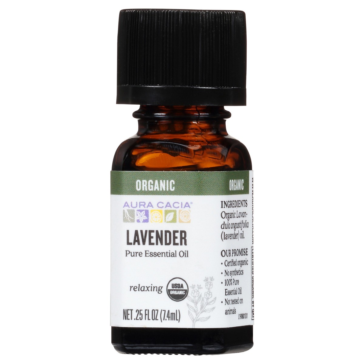 slide 3 of 9, Aura Cacia Lavender Essential Bath Oil, 0.25 oz