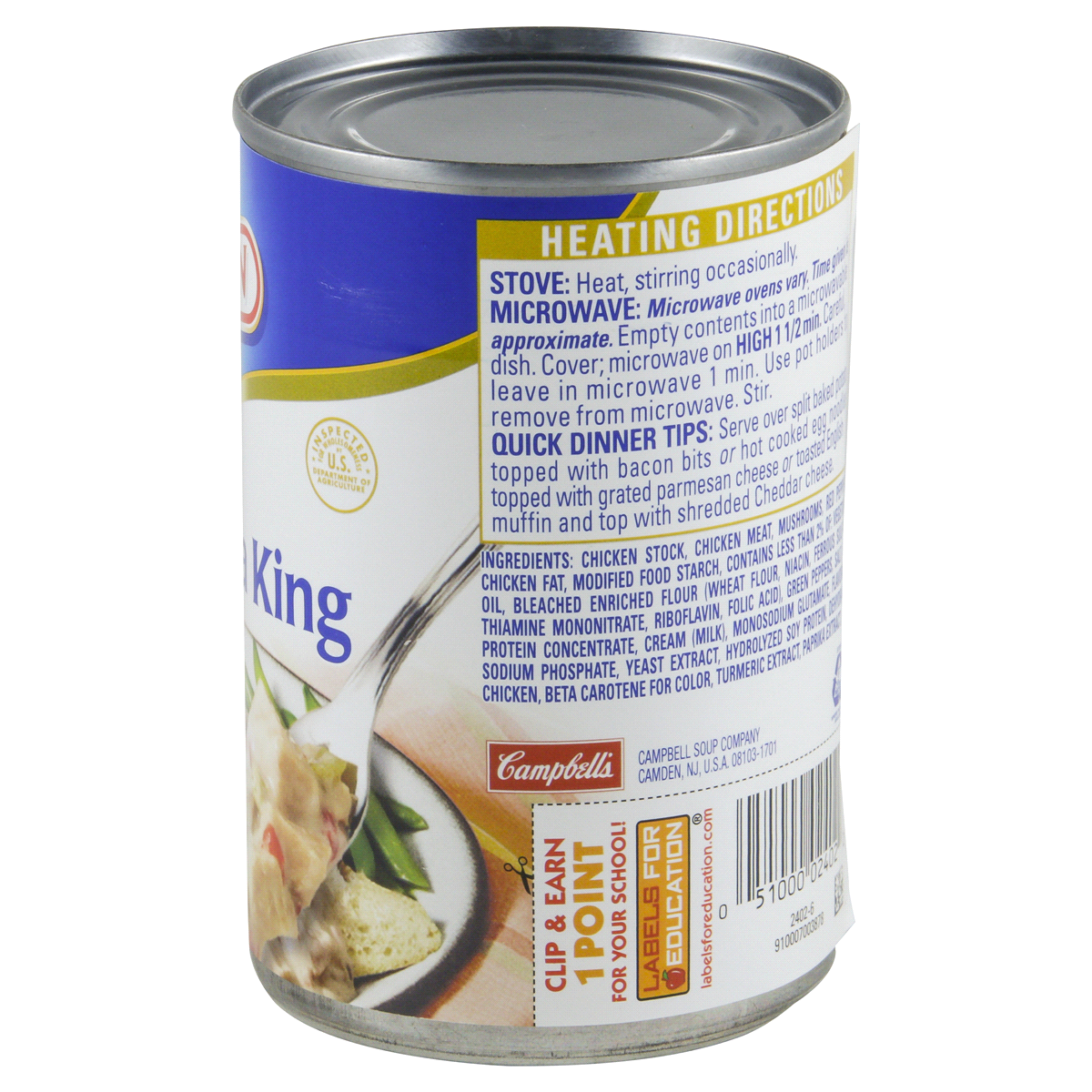 slide 3 of 4, Swanson Chicken a la King, 10.5 oz