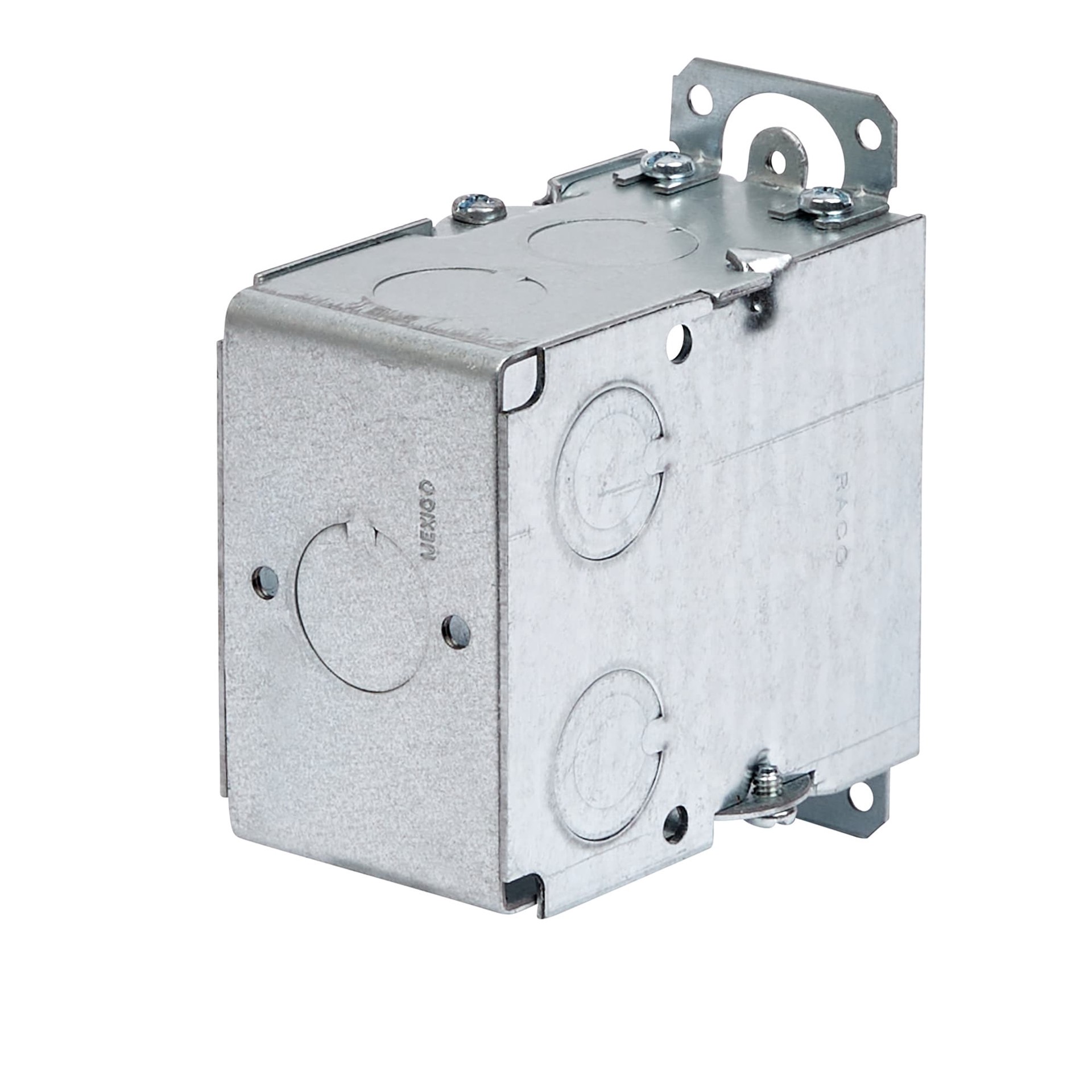 slide 2 of 6, Hubbell RACO 1 -Gang Galvanized steel New work/Old work Switch/Outlet Electrical Box, 1 ct