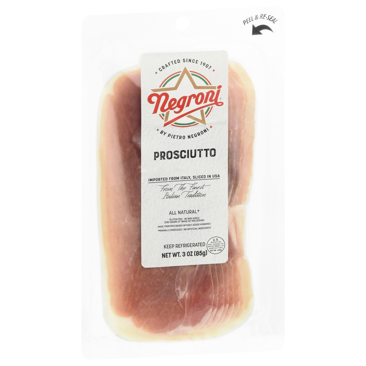 slide 3 of 4, Negroni Prosciutto Crudo, 3 oz