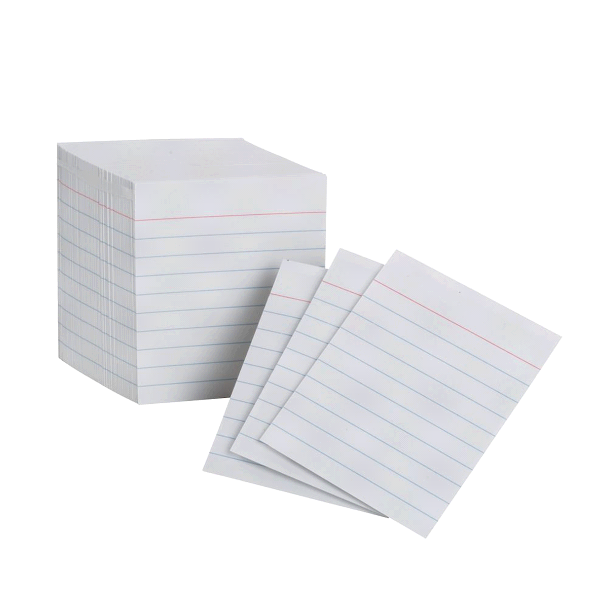 slide 1 of 1, Oxford Ruled Mini Index Cards 3 X 2 1/2 White, 200 ct
