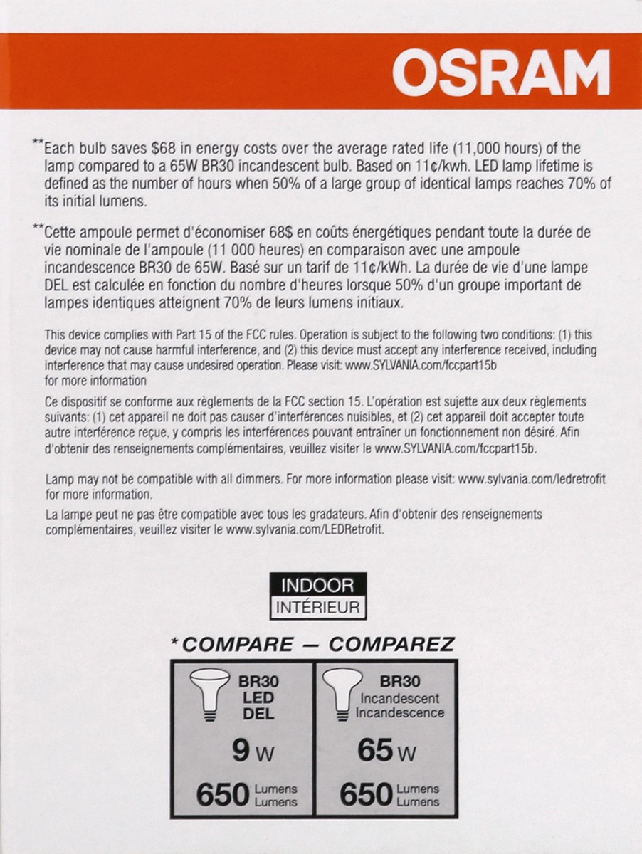 slide 5 of 5, Sylvania Light Bulbs 2 ea, 2 ct