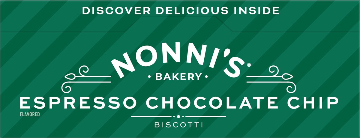 slide 8 of 8, Nonni's Nonni’s Espresso Chocolate Chip Biscotti, 8-count carton 6.88 oz, 8 ct