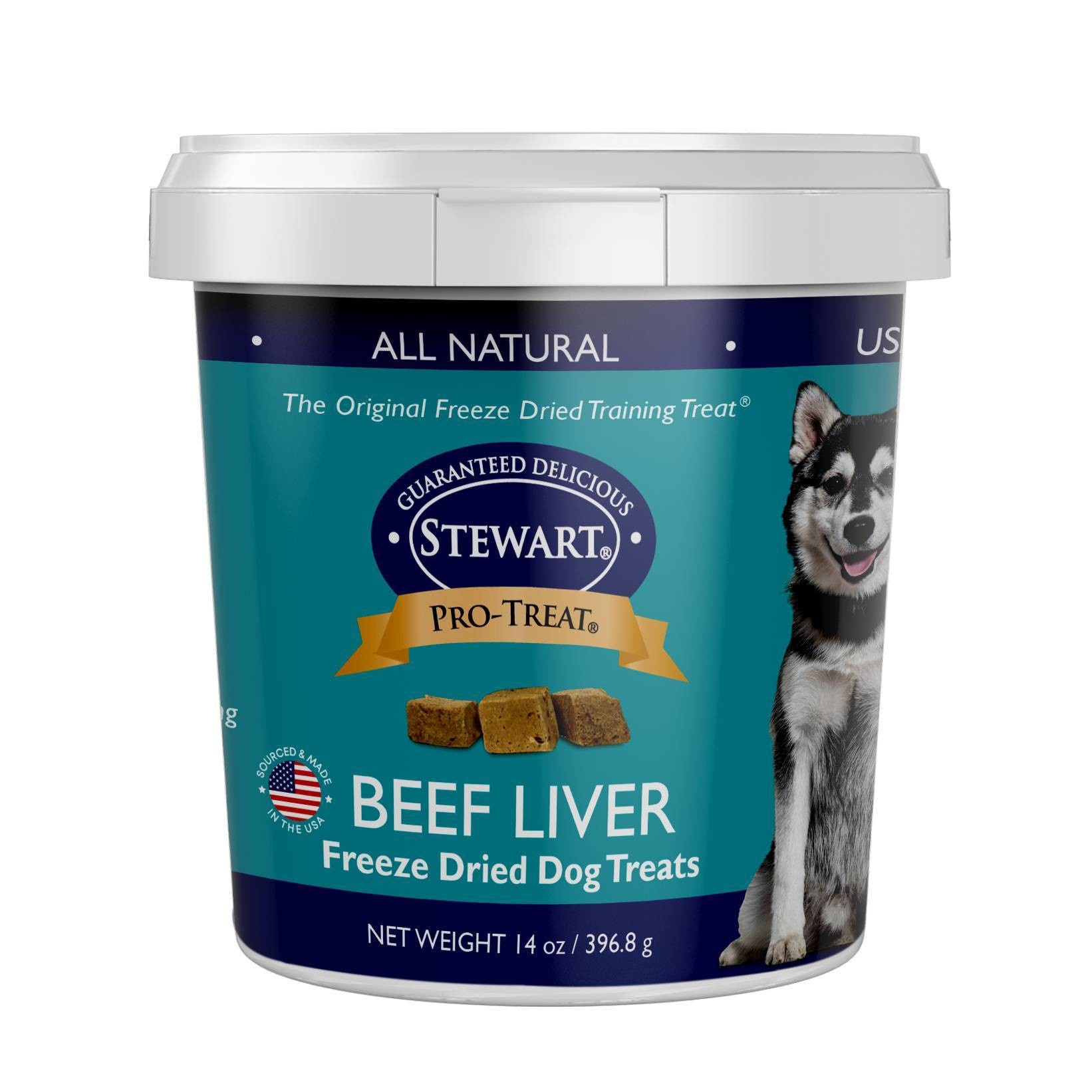 slide 1 of 3, Gimborn Pro-Treat Freeze Dried Beef Liver Treats, 14 oz