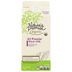 Nature's Promise Organic A2 Protein Vitamin D Whole Milk