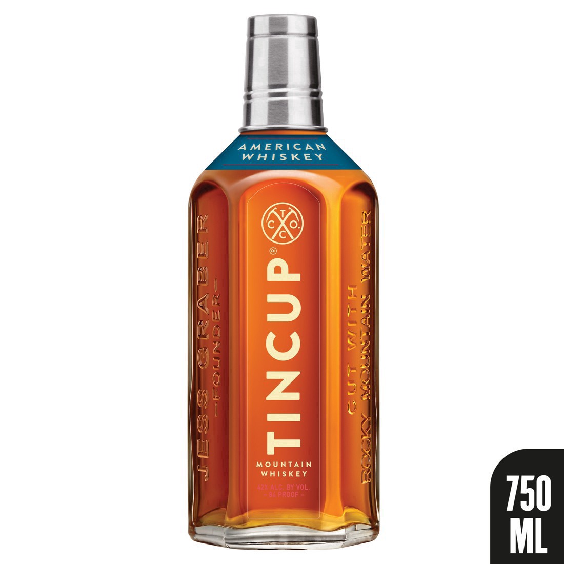 slide 10 of 27, Tincup Whiskey 750 ml, 750 ml