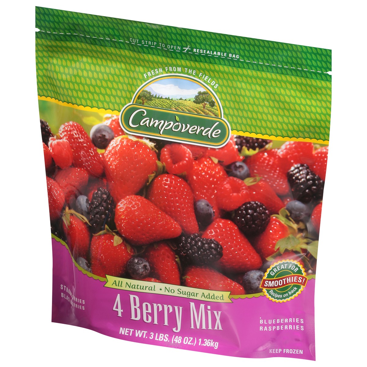 slide 4 of 13, Campoverde 4 Berry Mix 48 oz, 3 lb