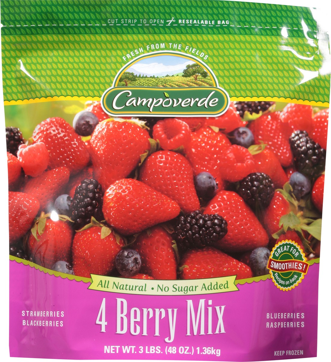 slide 8 of 13, Campoverde 4 Berry Mix 48 oz, 3 lb