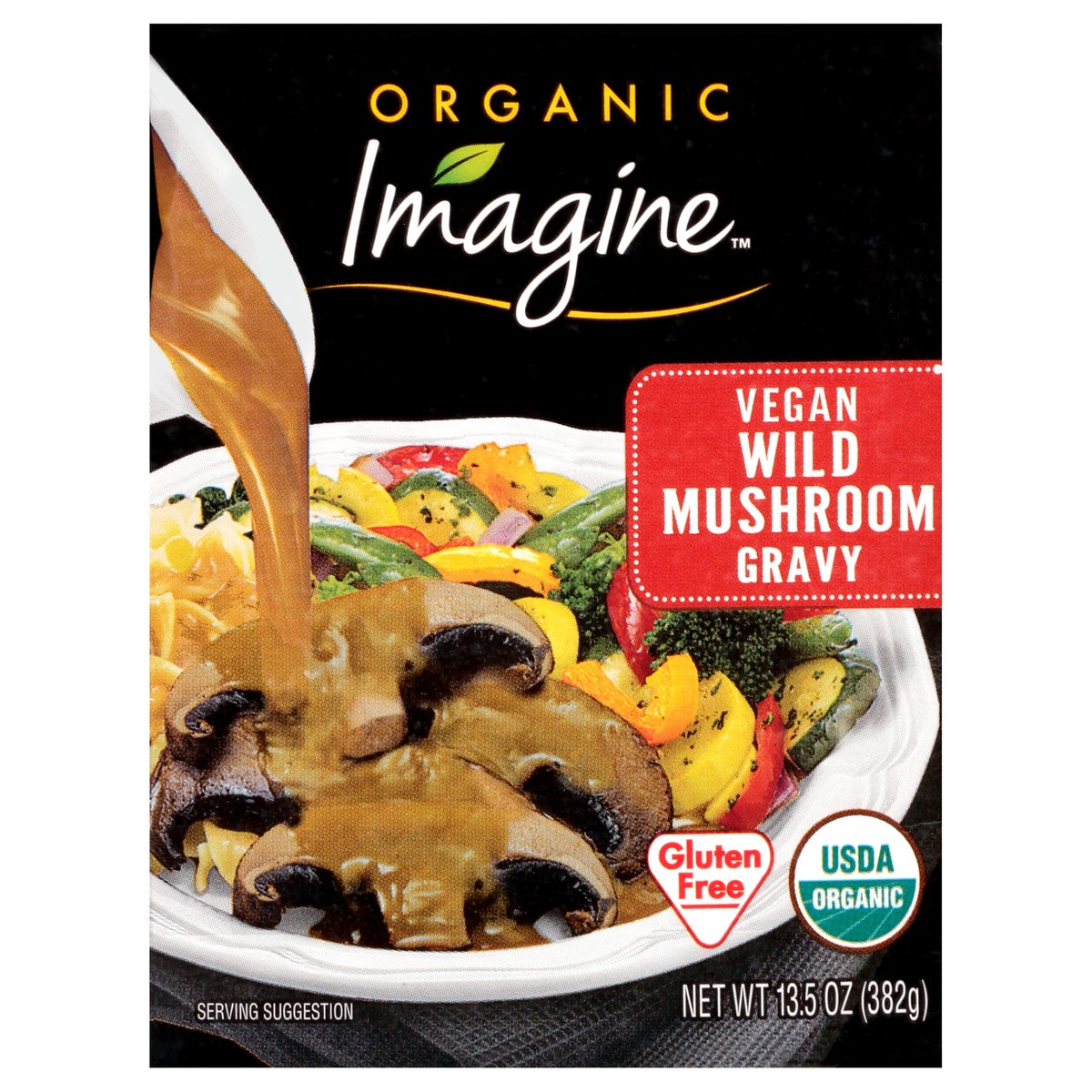 slide 1 of 1, Imagine Vegan Mushroom Gravy, 13.5 oz