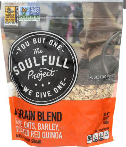 slide 1 of 1, The Soulfull Project 4 Grain Blend, 14.1 oz