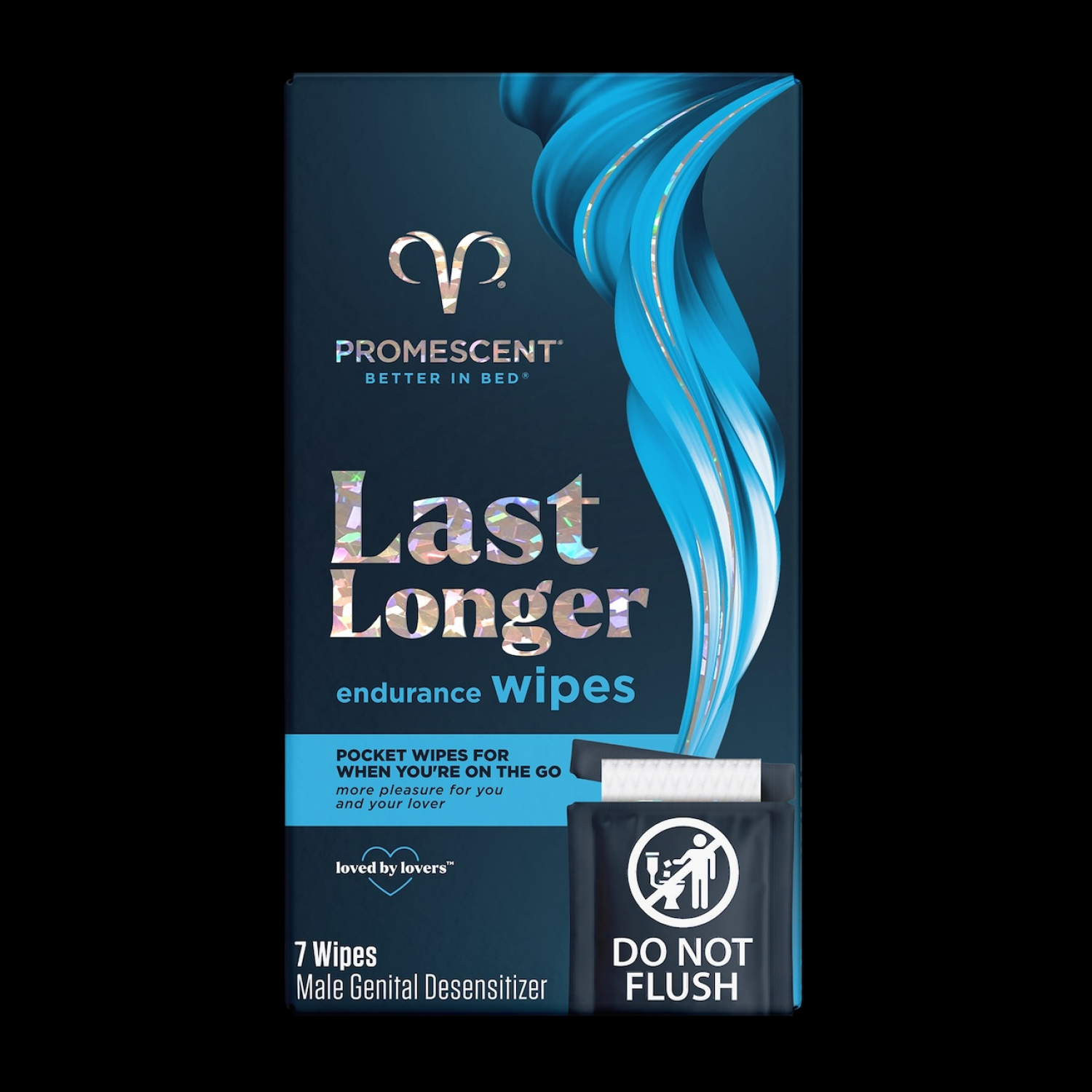 slide 1 of 1, Promescent Better in Bed Last Longer Endurance Wipes 7 Each, 7 ct