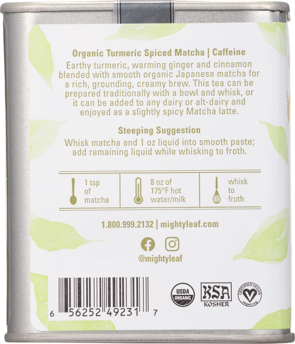 slide 3 of 13, Mighty Leaf Mighyt Leaf Organic Matcha Green Tea - 1.5 oz, 1.5 oz