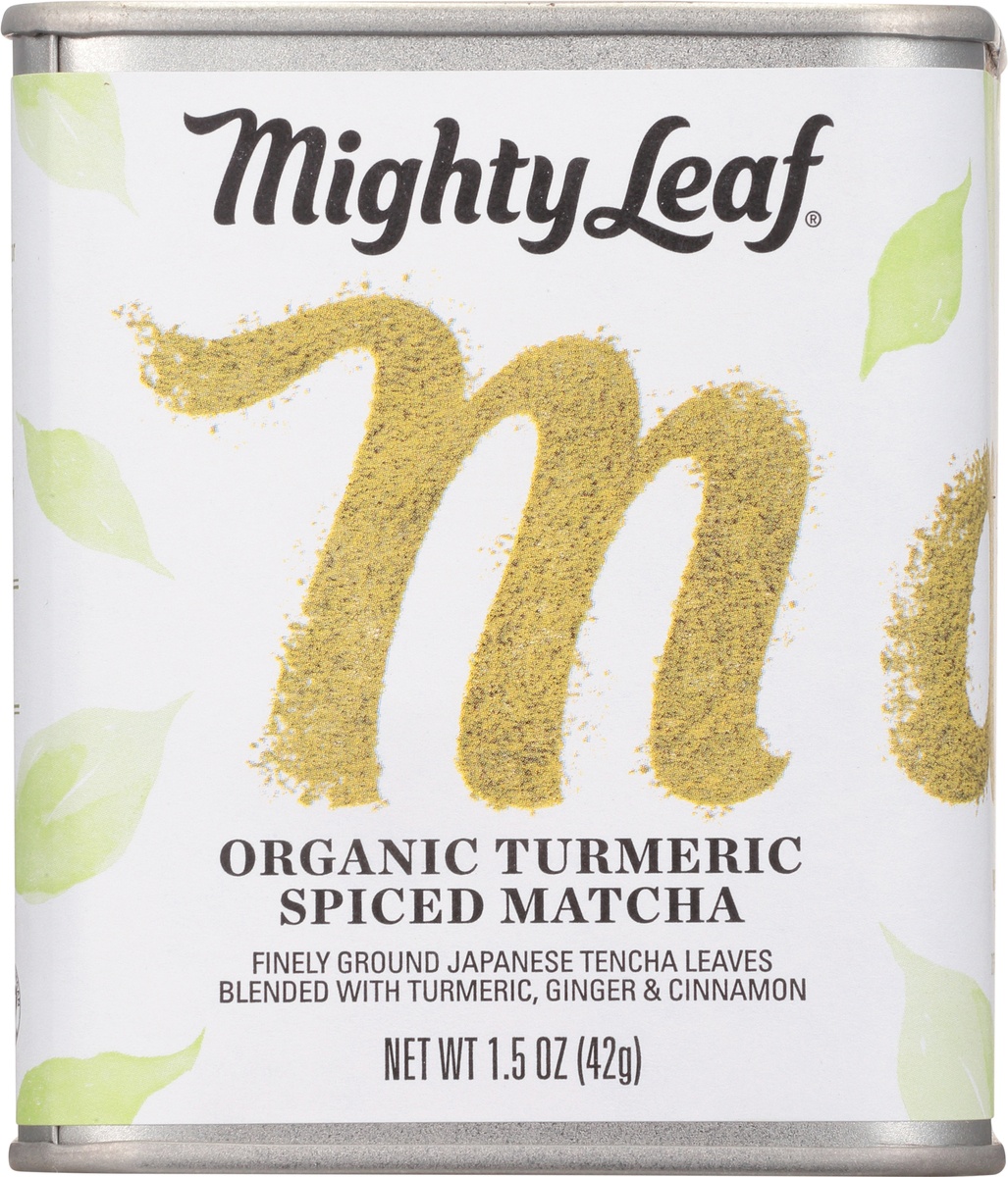 slide 8 of 10, Mighty Leaf Organic Loose Spiced Turmeric Matcha Tea, 1.5 oz