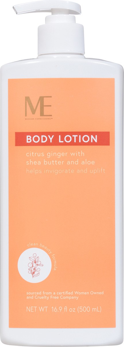 slide 8 of 10, Modern Expressions Citrus Ginger Body Lotion with Shea Butter and Aloe 16.9 fl oz, 16.9 fl oz