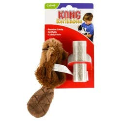 Kong Refillables Beaver Cat Toy with Catnip