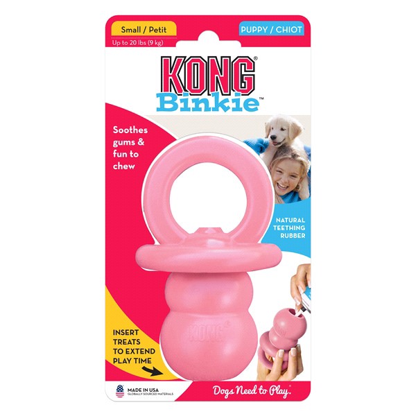 slide 11 of 13, KONG Puppy Binkie™ Sm, 3.9 oz