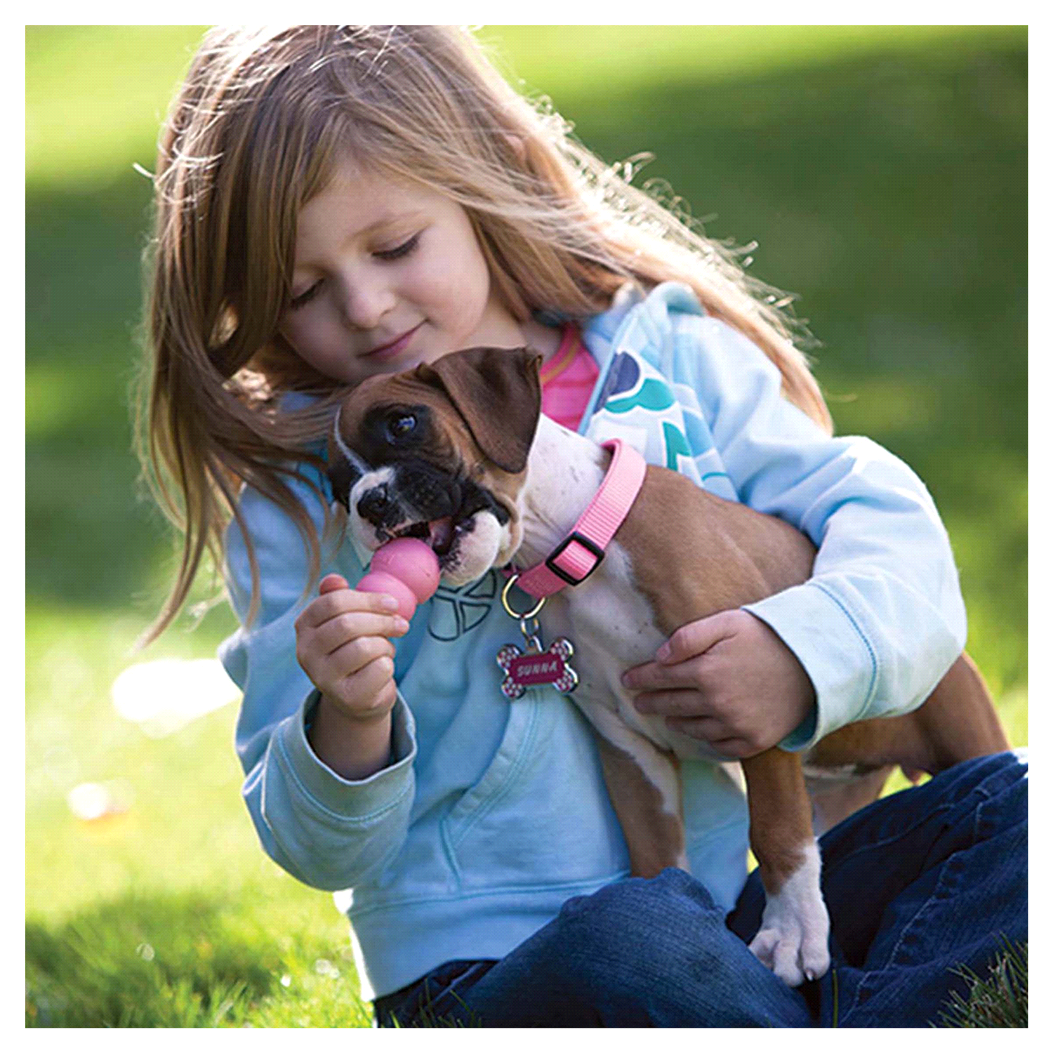 slide 5 of 5, KONG Medium Puppy Dog Toy 1 ea Card, 1 ct