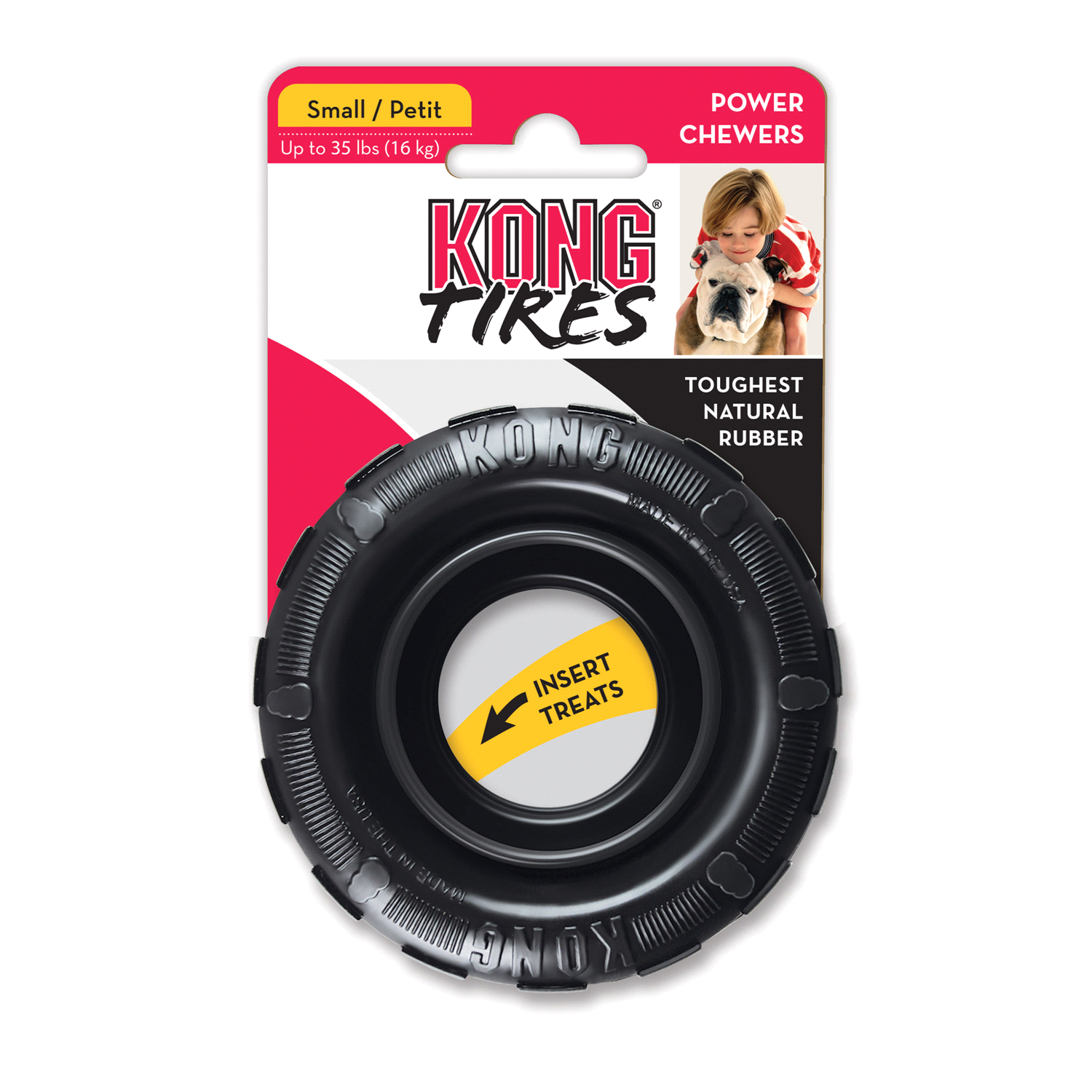 slide 2 of 2, KONG Extreme Tires Sm, 1 ct