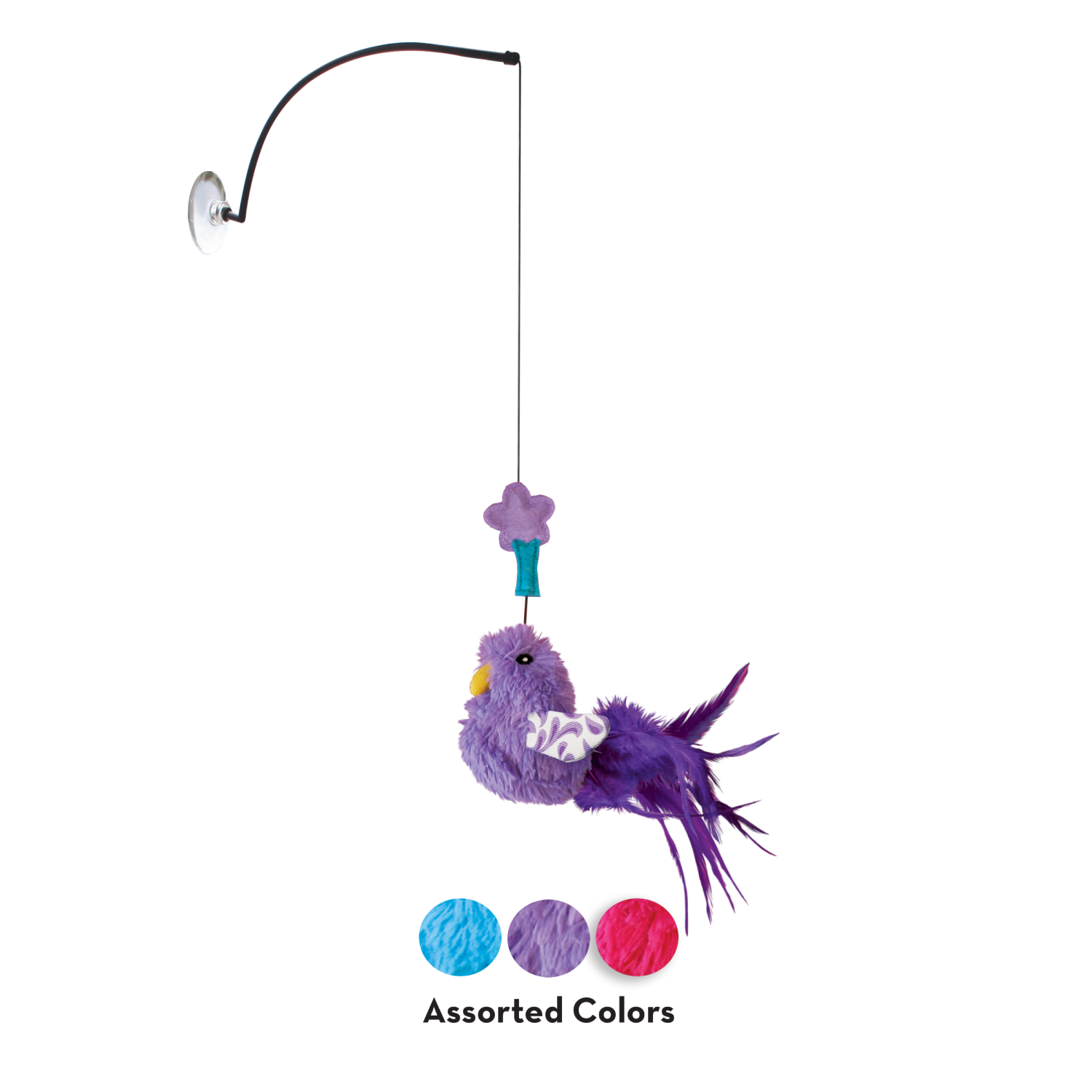 slide 5 of 5, KONG Connects™ Window Teaser Assorted, 1 ct