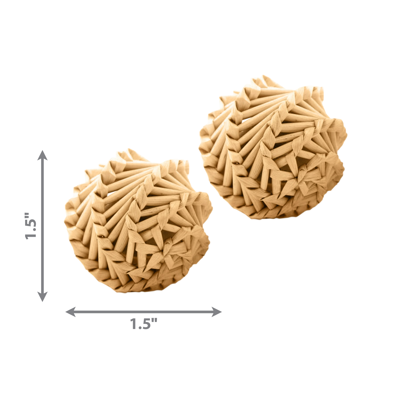 slide 3 of 3, Kong Straw Ball, 1 ct
