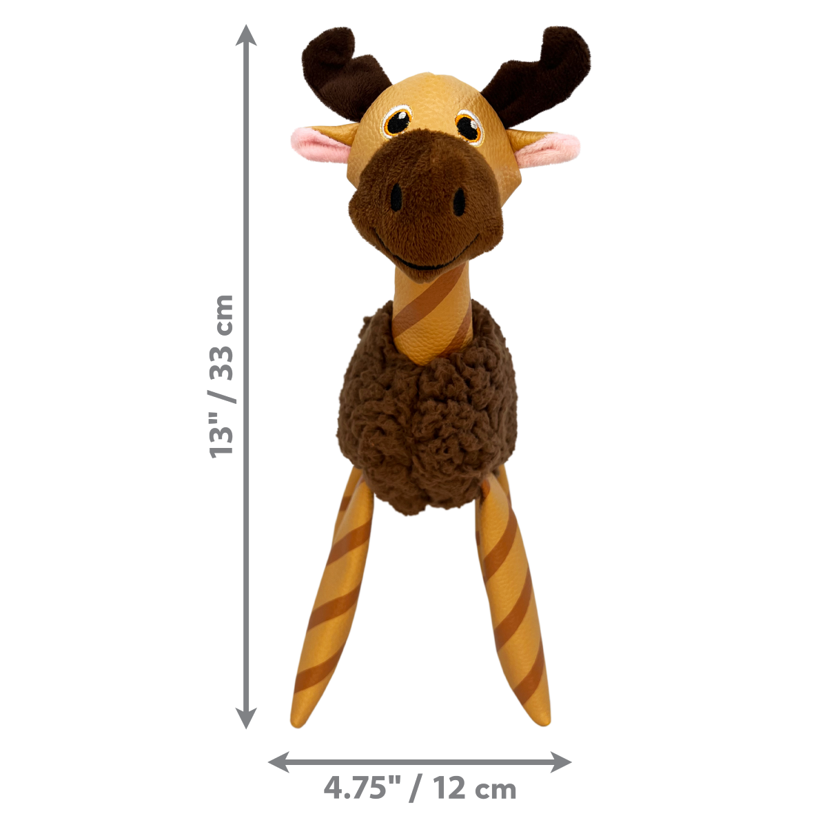 slide 3 of 3, Kong Floof Shaker Moose Md, 1 ct