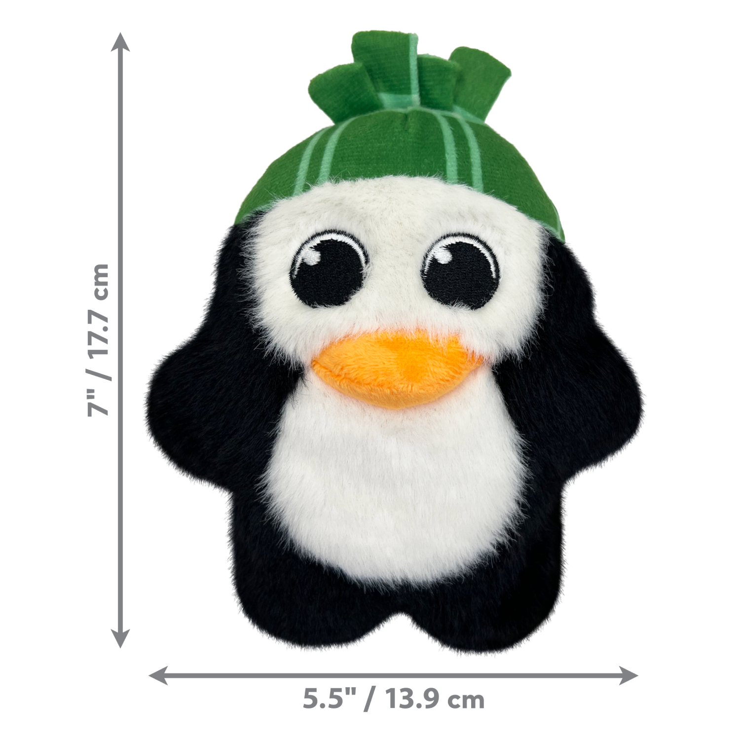 slide 3 of 3, KONG Dog Holiday Snuzzles Penguin Sm, SM