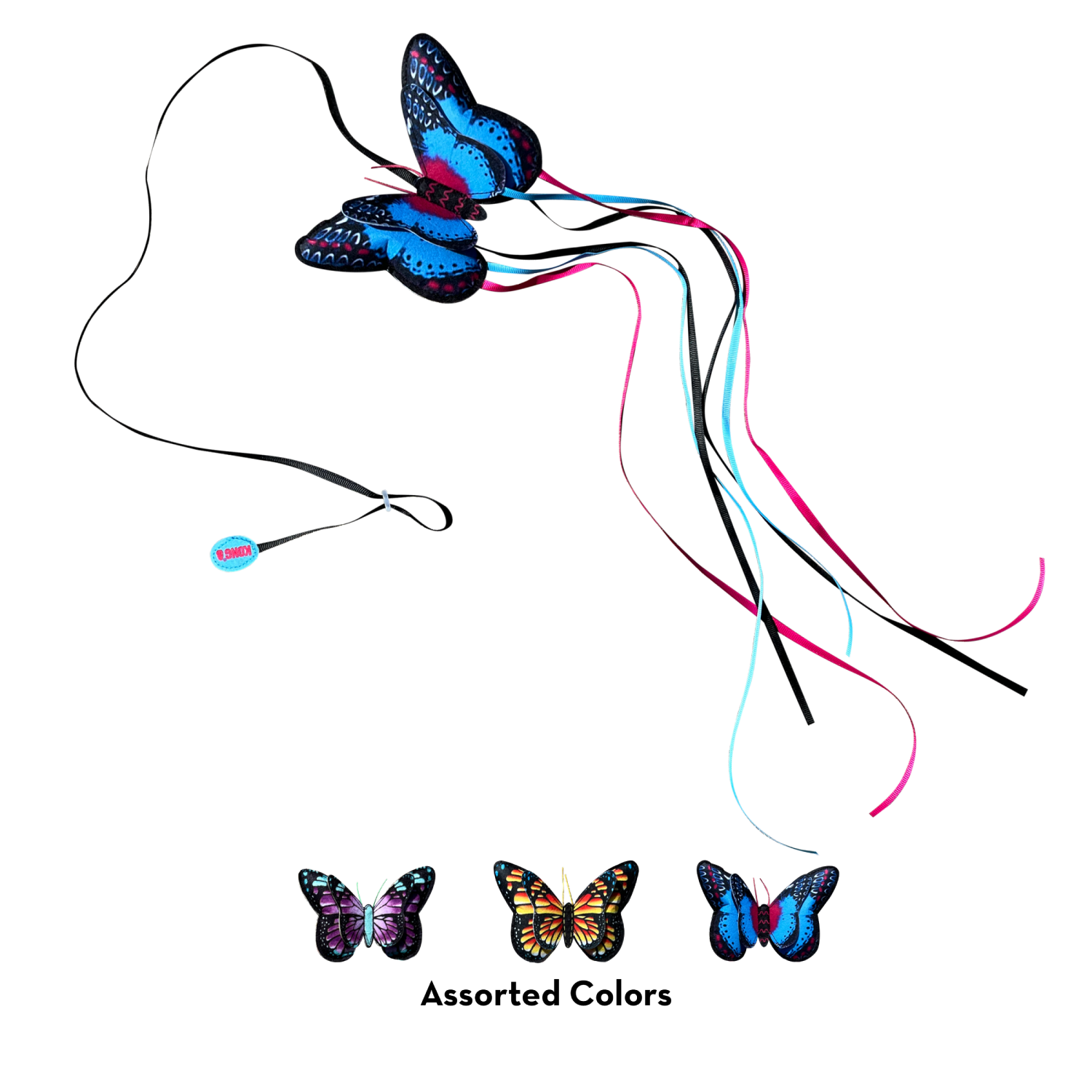 slide 4 of 4, Kong Teaser Butterfly, 1 ct