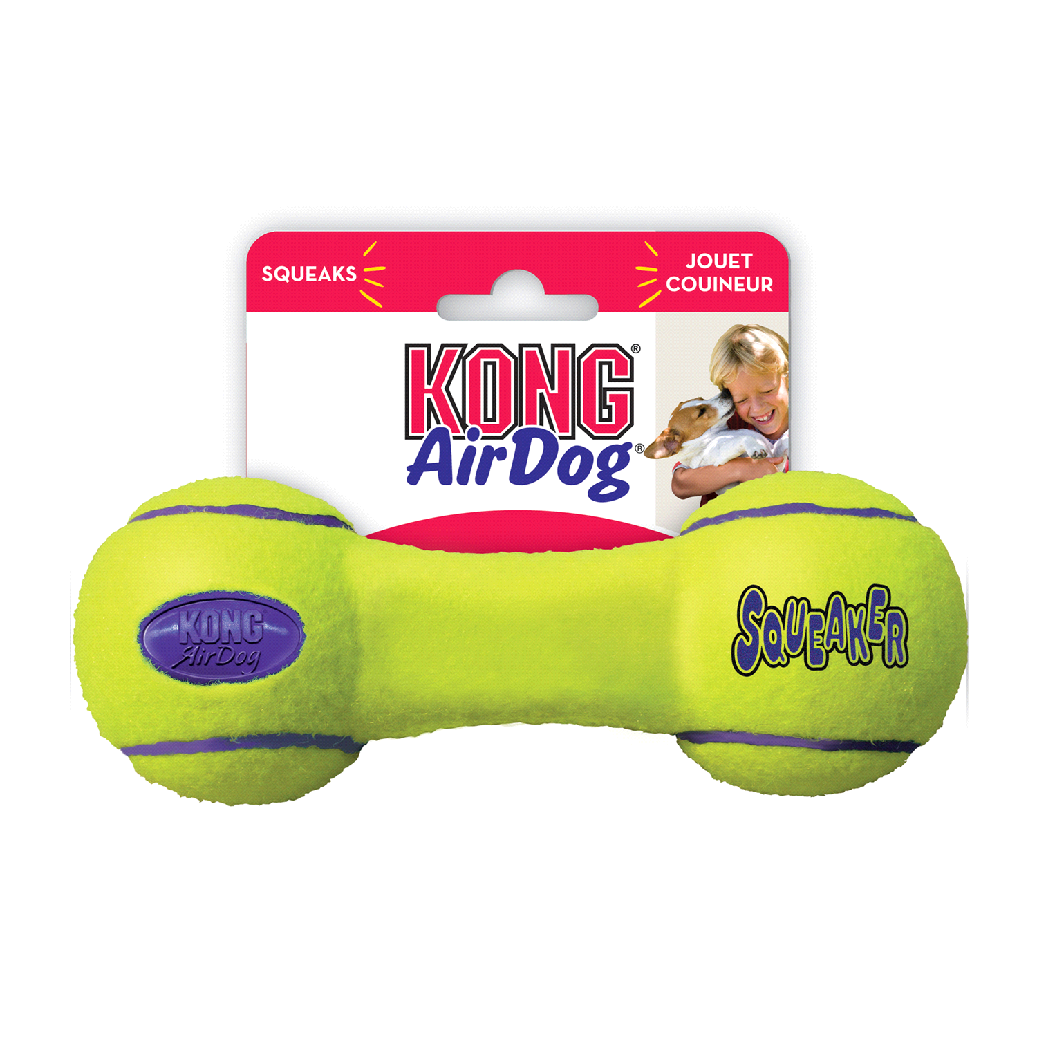 slide 2 of 2, KONG AirDog Dumbbell Md, MED