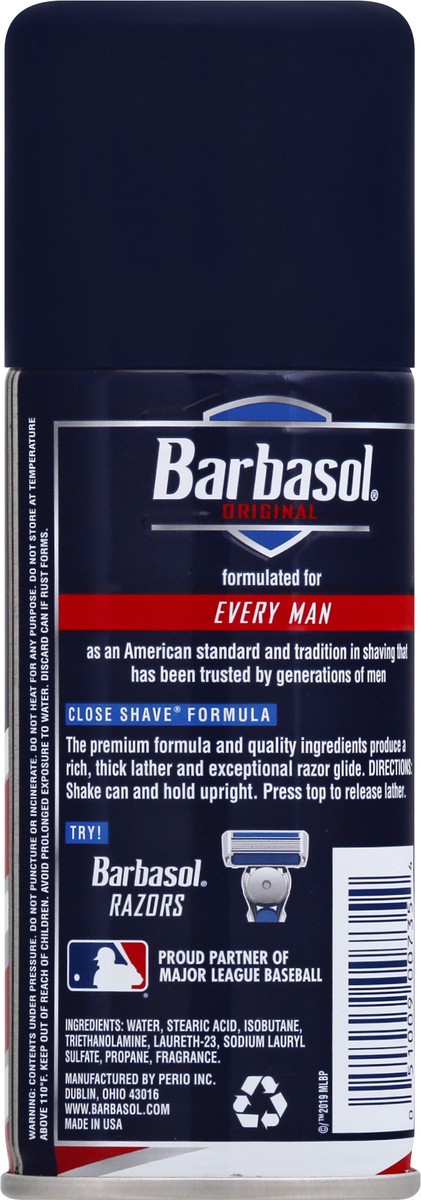 slide 7 of 9, Barbasol Original Shaving Cream, 7 oz