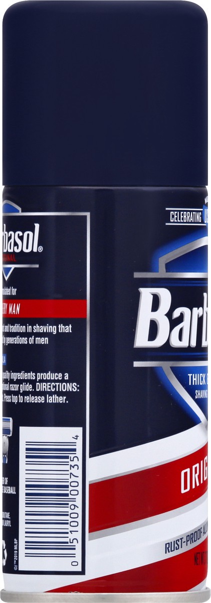 slide 4 of 9, Barbasol Original Shaving Cream, 7 oz