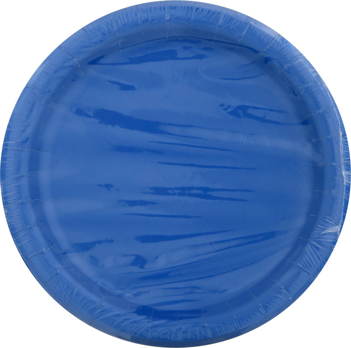 slide 3 of 10, Touch of Color 8-3/4 Inch Cobalt Sturdy Style Plates 24 ea, 24 ct