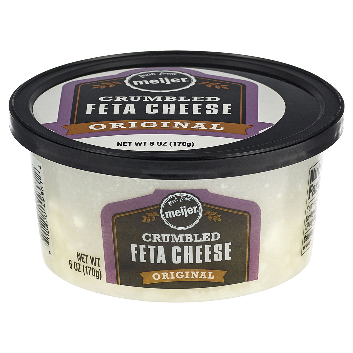 slide 1 of 1, Meijer Crumbled Feta Cheese, Original, 6 oz