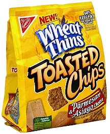 slide 1 of 1, Wheat Thins Toasted Chips, 8.1 oz