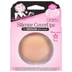 Hollywood Fashion Secrets Silicone CoverUps Medium 1 ea